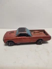 1967 Hot Wheels Redline Custom Fleetside, Orange With Black Interior Hong Kong