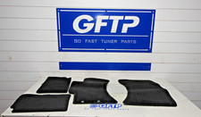 Aftermarket Black Floor Mat Mats Set Front Rear Fit 2004-2007 Subaru Wrx Sti Aftermarket Black Floor Mat Mats Set Front Rear Fit 2004-2007 Subaru Wrx Sti