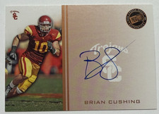 2009 Press Pass Signings Brian Cushing #PPS-BC Auto USC