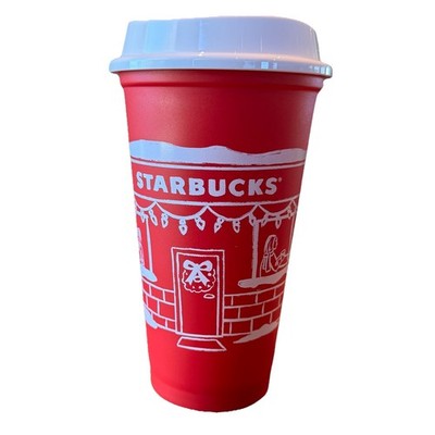NEW Starbucks Christmas 2025 Red Cup Day 16oz Xmas Holiday Reusable Coffee Early