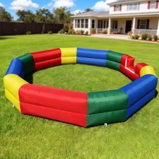 Wellcomer 16ft Inflatable Gaga Ball Pit With Internal Blower Indoor Outdoor Game