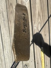 Super Max 3 Brass RH Putter Steel Shaft Made In USA Vintage