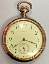 American Waltham Watch Co. Grade: No. 165 Gold Filled Does Tick Fair Shape