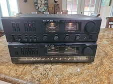SAE II TWO C3A  T3U VINTAGE INTEGRATED STEREO AMPLIFIER - Receiver  TESTED...