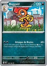 Carte Pokémon Baggaïd 58/86 FR WHT EV10.5 Flamme Blanche 