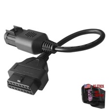 Motorcycle Adapter Fit for OBD2 8pin to 16pin OBD Diagnostic Scanner Convertor