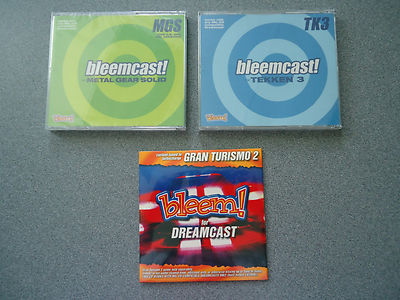Bleemcast Dreamcast Bundle: Metal Gear Solid, Tekken 3 & Gran Turismo 2    NEW