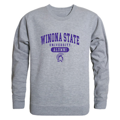 Winona State University Warriors WSU Alumni Crewneck Sweatshirt Sweater