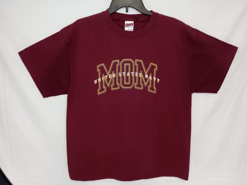 NWOT United States Navy Mom Tee Shirt T-shirt Soffe Short Sleeve (Women-LARGE)