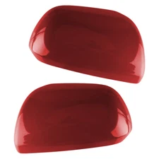 2pcs Side Door Rearview Mirror Cover Cap Fit For Toyota Highlander 2009-2014