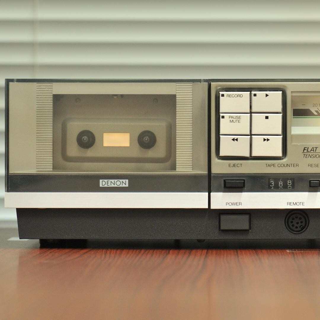 DENON DR-F6 Stereo Cassette Tape Deck Working | eBay