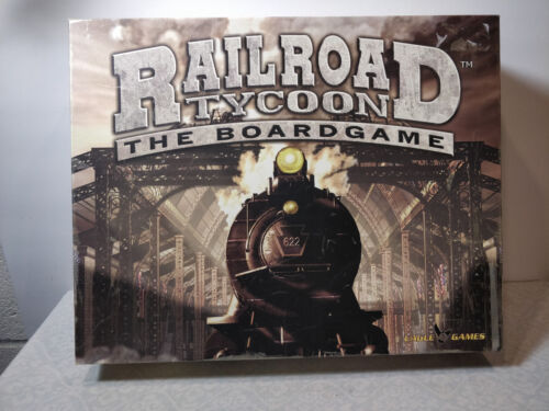 Railroad Tycoon The Board Game Eagle Games 2003 Complete - Afbeelding 1 van 7