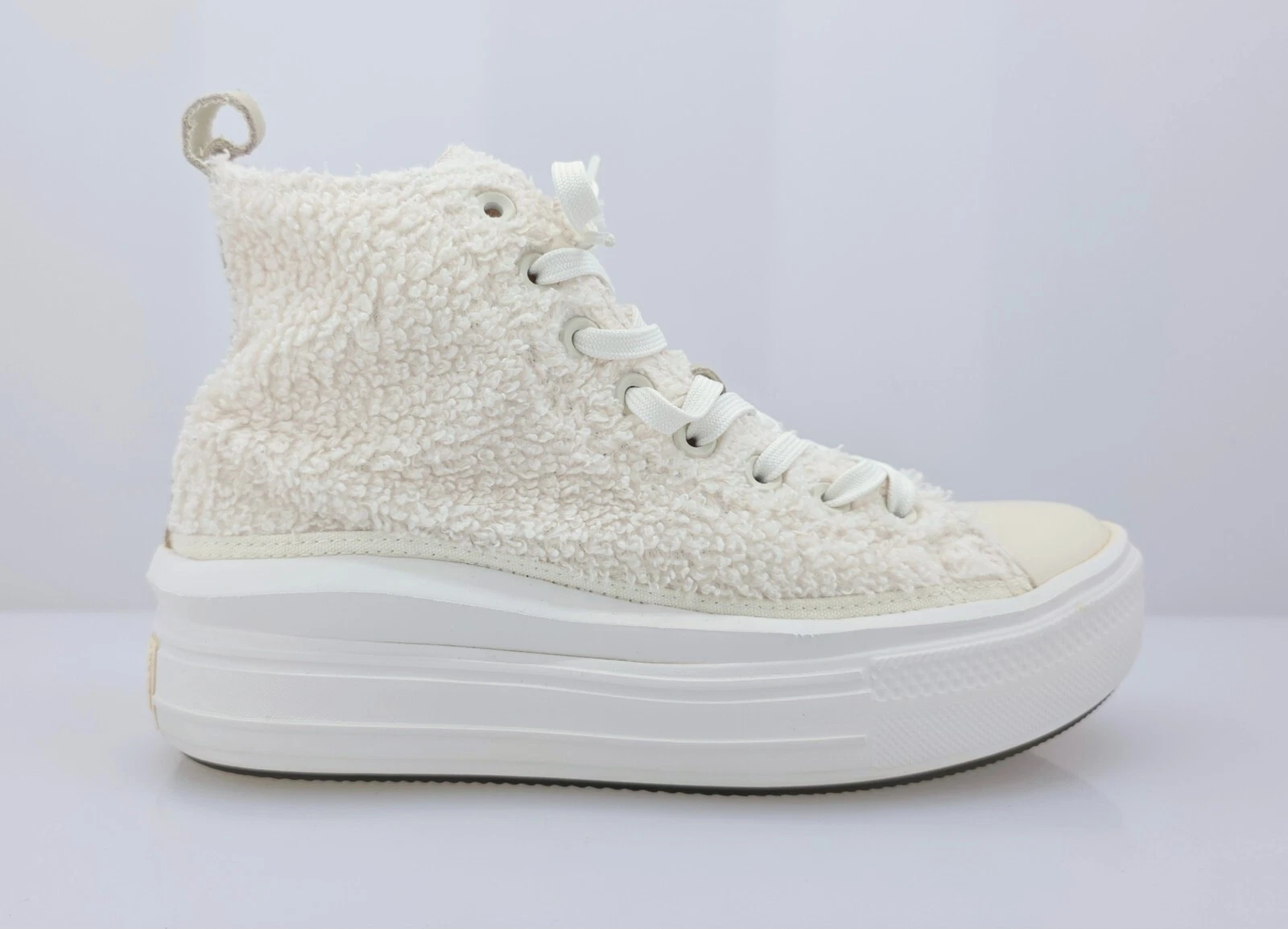 Converse Chuck Taylor All Star Move High perfette non sono perfette Egret taglia 8 5