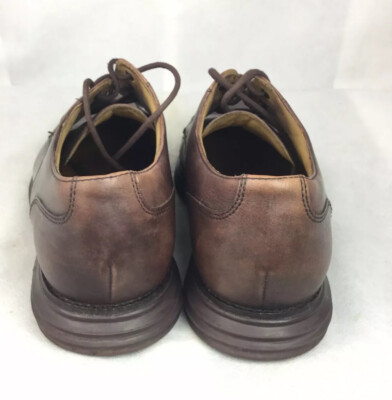 Cole Haan C12601 LunarGrand Brown Apron Moc Casual Oxfords Men\'s US 9 M *READ* Cole Haan C12601 LunarGrand Brown Apron Moc Wedge Oxfords  main image 3