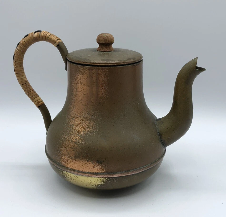 铜古董日本茶壶| eBay