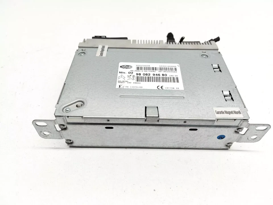 CITROEN C4 GRAND PICASSO MK2 2014 SAT NAV NAVIGATION RADIO HEAD UNIT 9808294680 - Image 3 of 4