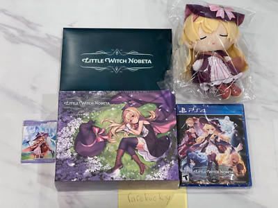 Little Witch Nobeta Limited Edition (PS4) NEW SEALED MINT W/CARD RARE US VERSION