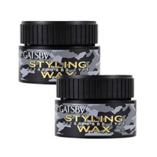 Gatsby Hair Wax / Mens Hair Styling Ultra Hard Wax / 80g x 2ea
