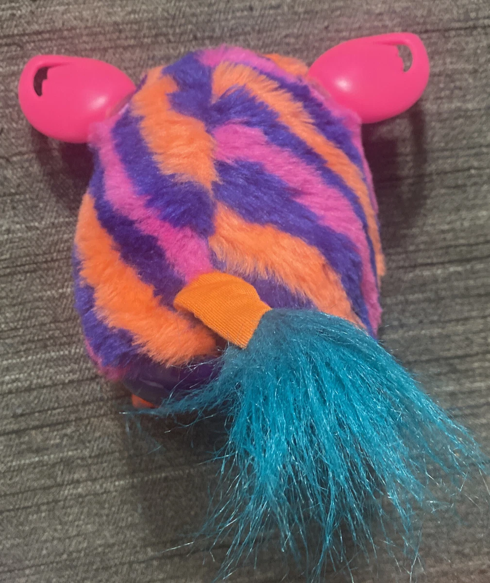 Furby 2012 Hasbro Pet Furby Boom Sunny Striped Tested Works
