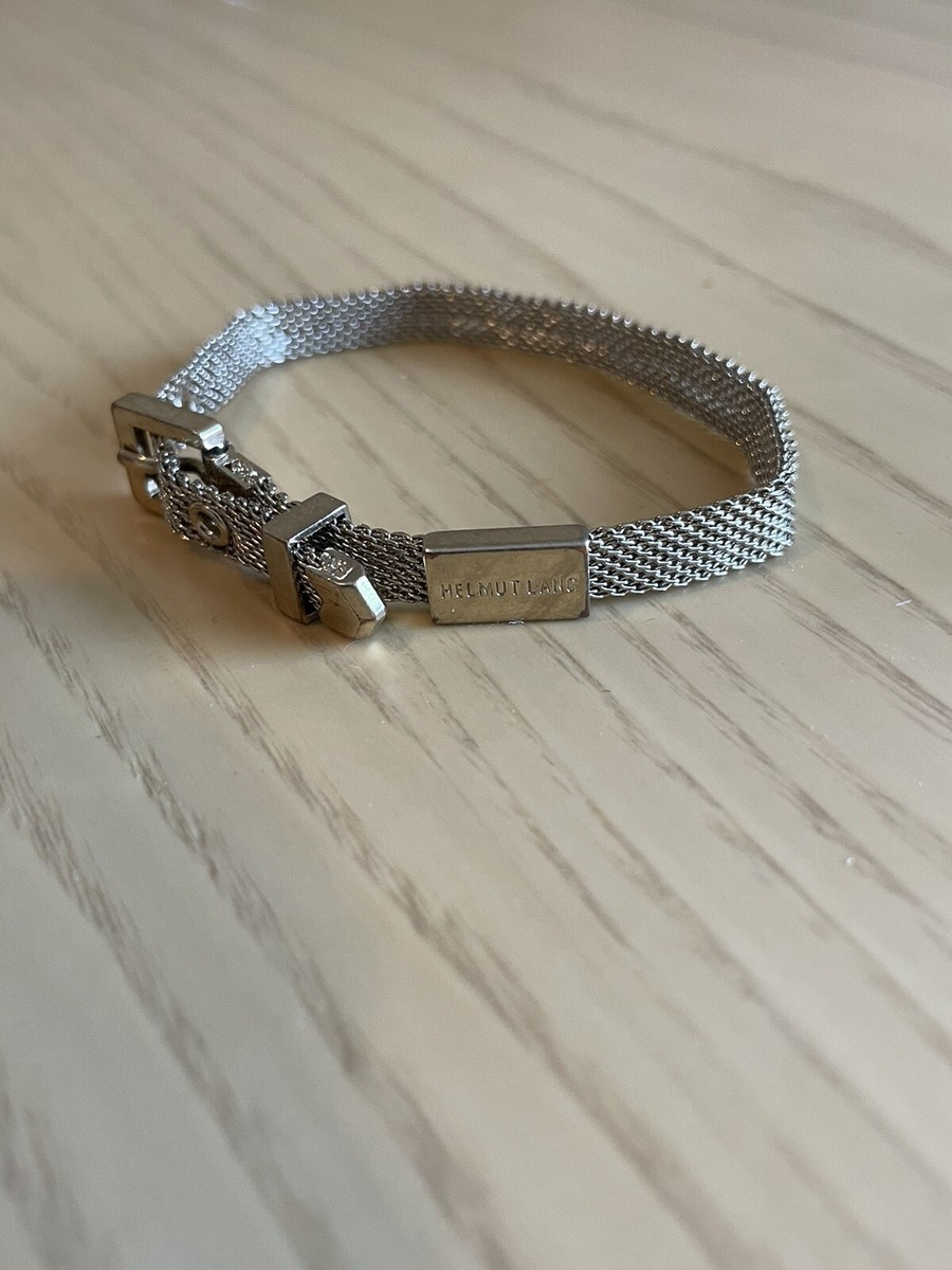 Helmut Lang AW 2004/2005 Gold Chain Mesh Bracelet | eBay Helmut Lang AW 2004/2005 Gold Chain Mesh Bracelet | eBay