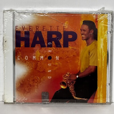 Factory Sealed (shrink wrapped) Common Ground by Everette Harp CD