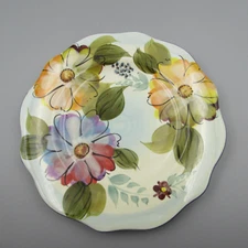 Gibson Elite China  CRAZY DAISIES Salad Plates - Set of Six