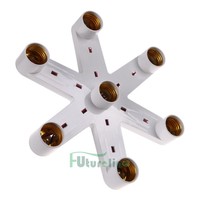 1 To 4/7 E27 Led Lamp Light Bulb Base Socket Splitter Adapter Converter Holder on sale 1 To 4/7 E27 Led Lamp Light Bulb Base Socket Splitter Adapter Converter Holder on sale