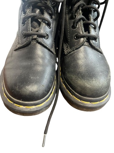 Stivali Dr. Doc Martens PASCAL in pelle neri da donna taglia 5 The Original Air Wair - Foto 4 di 14