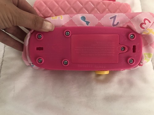 Fisher Price Laugh Learn Smart Stages Pink Interactive Purse with Accessories - Picture 4 of 5