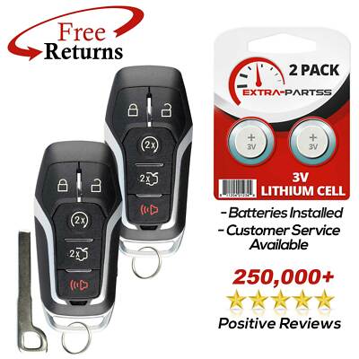 2 For Ford Edge Explorer Fusion Mustang Remote Smart Key Fob M3N-A2C31243800