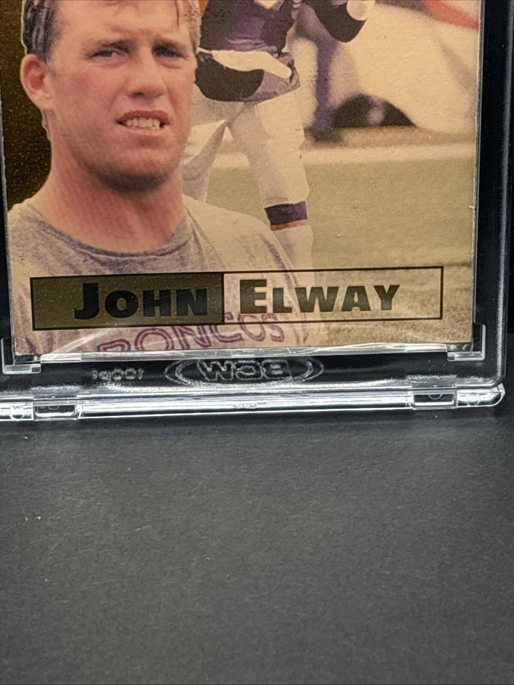 1998 Collector's Edge 1st Place - Triple Threat (T3) #34 John Elway - Image 4 of 4