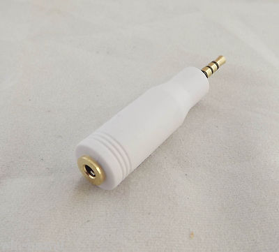 1x 2.5mm Male Plug Stereo 4 Pole To 2.5mm Female 4 Pole Audio Adapter Converter