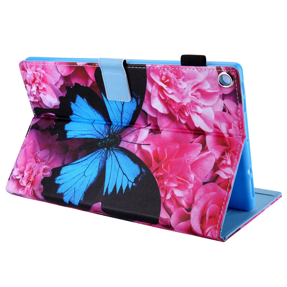 Funda Carcasa Mariposa Multicolor Para Samsung Galaxy Tab A8.0" 8.4 10.1" 10.4" A7 Foto 3 de 4