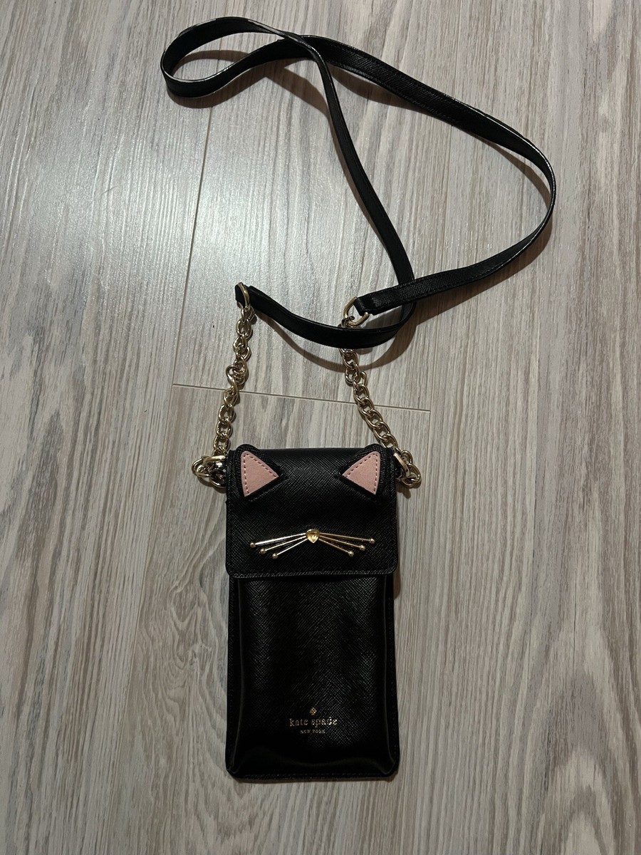 Crossbody Purse Kate Spade Cat Phone Purse Kate Spade Black