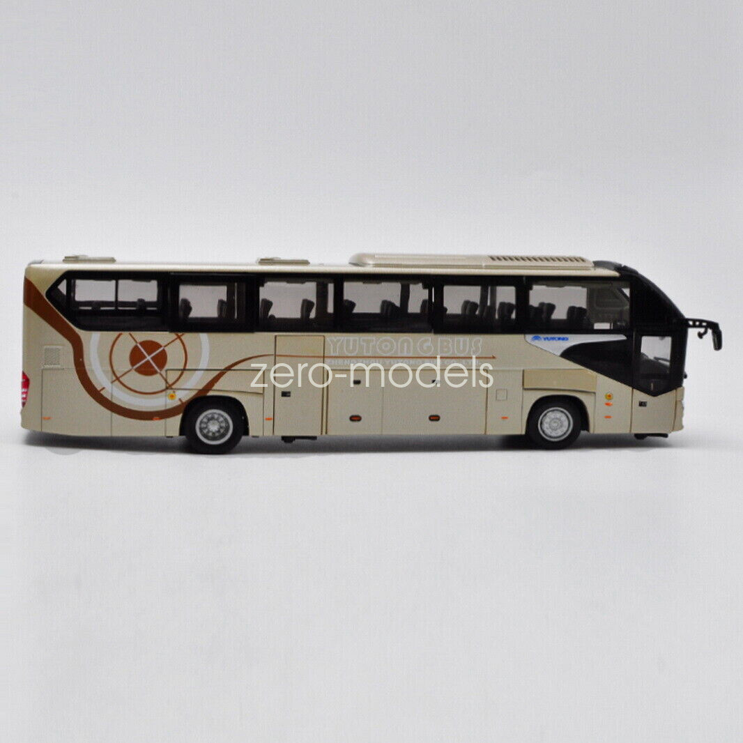 1/42 Scale YuTong Bus ZK6128HQB Bus Coach Diecast Car Model Bus