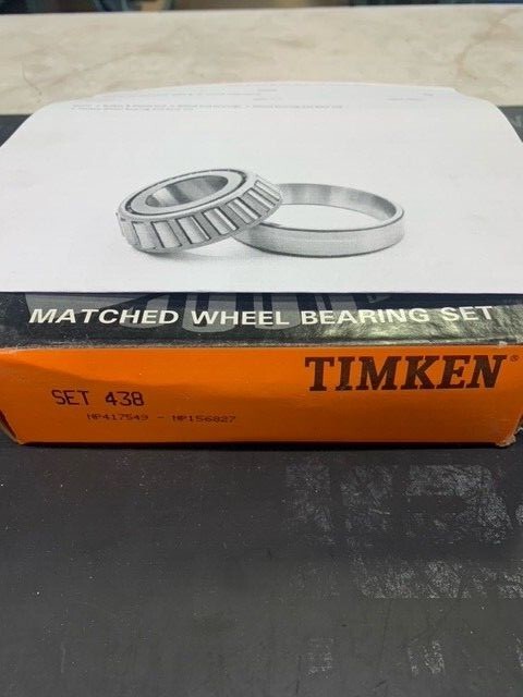 Timken Wheel Bearing Set 438 (NP417549/NP156827) | eBay