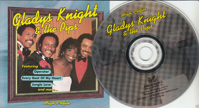 GLADYS KNIGHT & THE PIPS High Profile (CD 1997) 10 Songs R&B DISC ONLY #83B