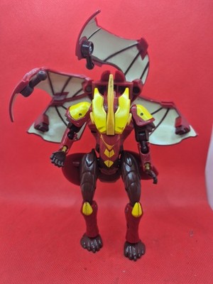 Bakugan Gundalian Invaders Bakumorph Red Dragon Figur Spin Master unvollständig 