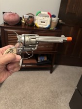Vintage Mattel Fanner 50 Cal Gun Toy.
