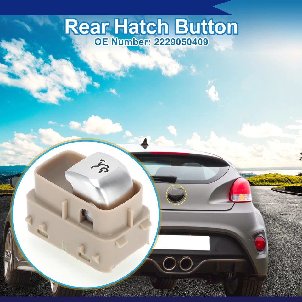 Trunk Release Switch  No.2229050409 fits for Mercedes-Benz C200 - 1 pcs Foto 2 de 4