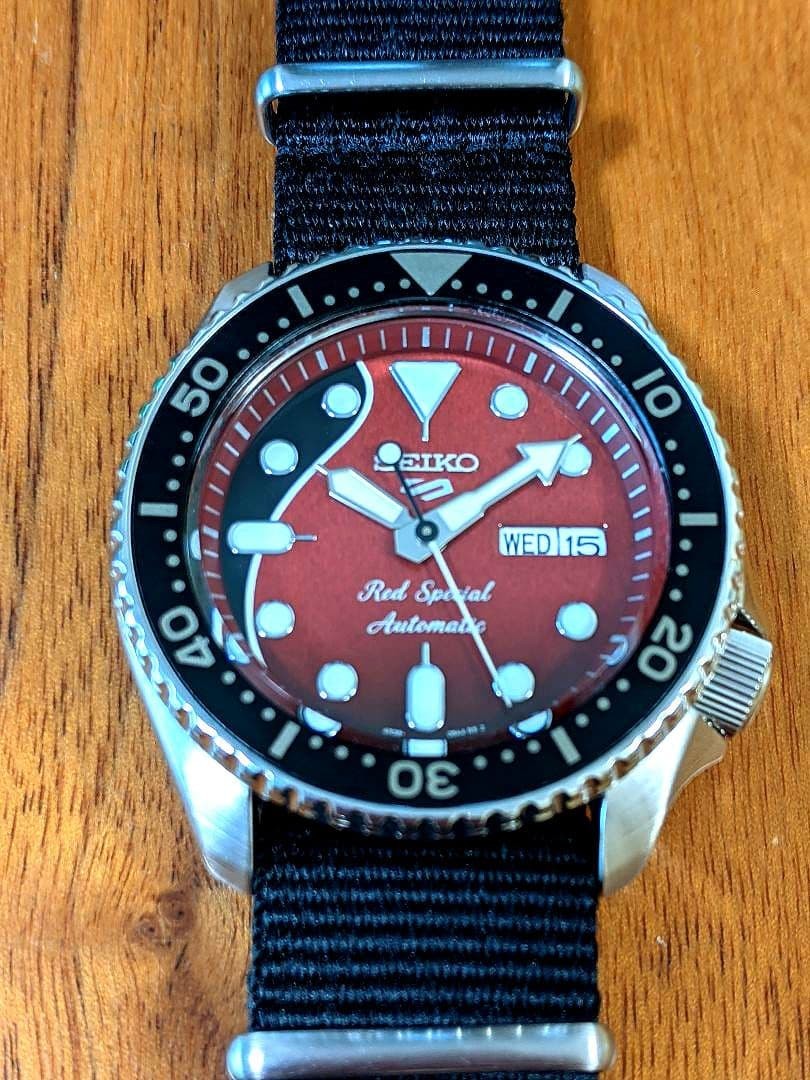 Seiko 5 Sports Brian May Limited Edition Rare Overseas Model Used