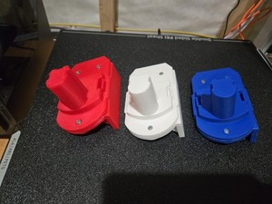 Ryobi 18v Tool Holder Wall Mount 3 Pcs.  Left Facing - Easy installation