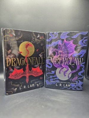 DRAGONFALL & EMBERCLAW | L.R. LAM | SIGNED | NUMBERED | GOLDSBORO | 1ST