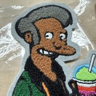 RARE ORIGINAL APU LETTERMAN JACKET PATCH – THE SIMPSONS / GRACIE FILMS CREW ONLY — photo 2