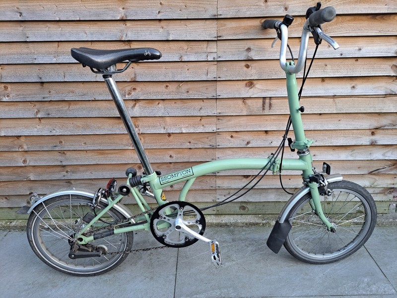 Brompton M3L Matcha Green 3 speed