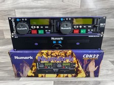 NUMARK CDN-22 2-CHANNEL DUAL DECK WITH CONTRO...