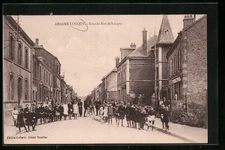 CPA Amagne-Lucquy, Grande-Rue de Lucquy 