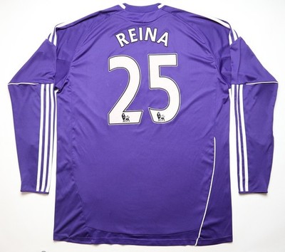 Liverpool 09/10 Pepe Reina レイナ 正規品 未使用 LIVERPOOL 2010/2011 GOALKEEPER #25 PEPE REINA SHIRT KIT JERSEY