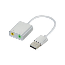 7.1 External USB Type C Sound Card Jack 3.5Mm USB Audio Adapter Earphone Micphon