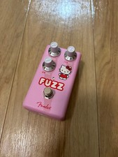 Fender HelloKitty Fuzz Pedal Pink Guitar Effect Japan Limited Collaboration